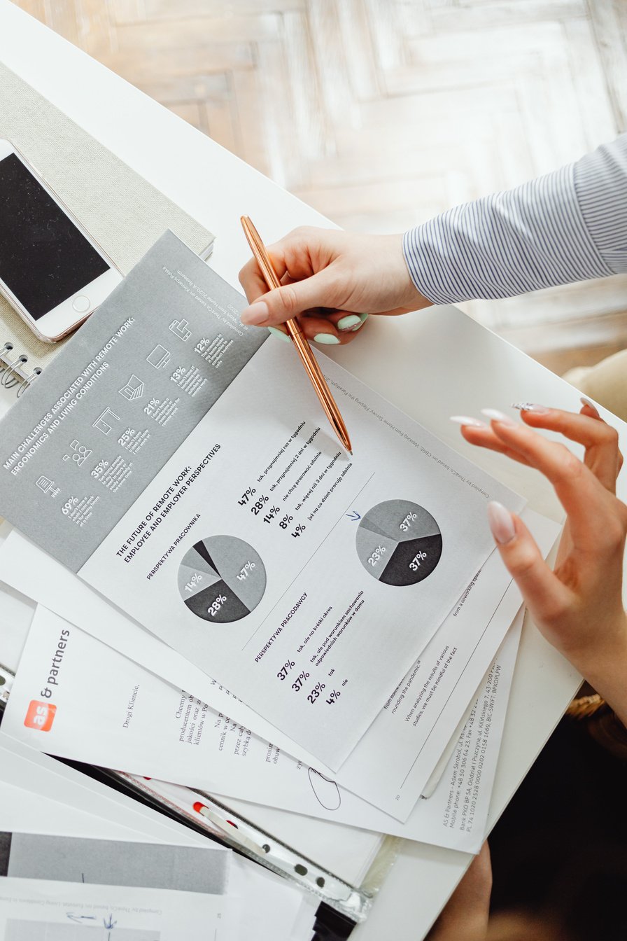 Close-Up Photo of Accounting Documents